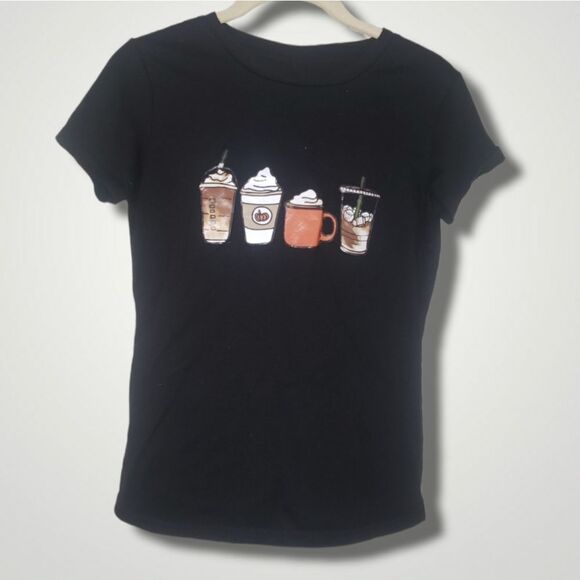 Coffee addict Starbucks tee small - Picture 2 of 4
